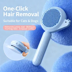 Cepillo para gatos con diseño de caracol, cepillo para el cuidado de mascotas para gatos, elimina pelos, removedor de pelo para gatos, peine para quitar el pelo de mascotas, cachorro