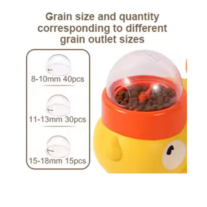 Dispensador interactivo para gatos y perros con forma de pato - imagen 2
