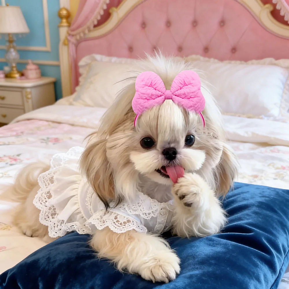 Lazos ajustables pastel para perros y gatos – Accesorios de peluquería - imagen 4