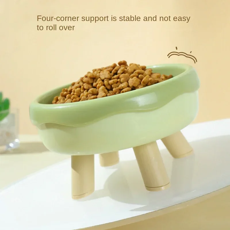 Cuenco para gatos, cuenco para perros, cuenco para mascotas, protector para el cuello, a prueba de golpes, cuenco de comida para gatos, cuenco de agua - imagen 3