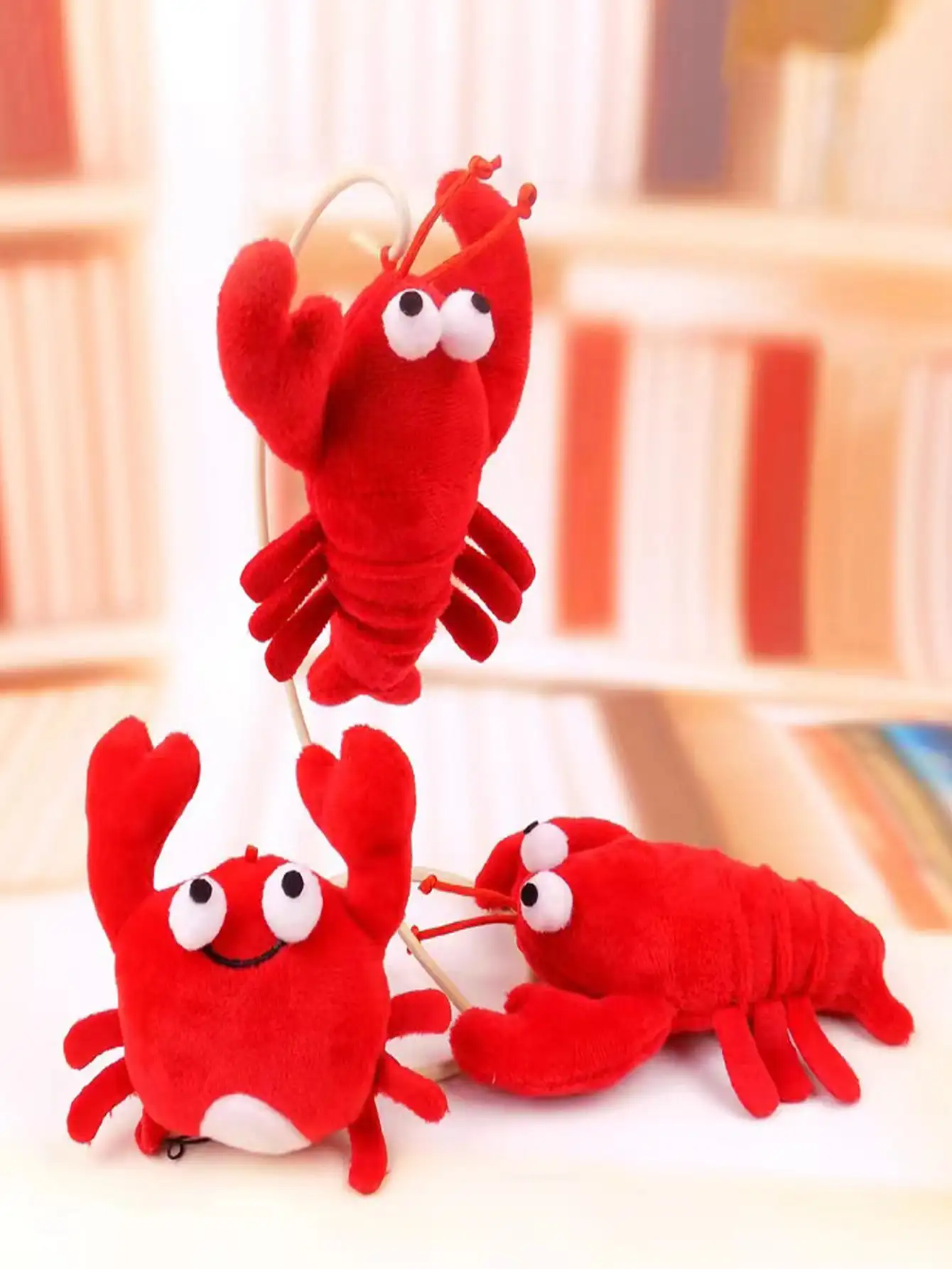 Juguetes para Perros - Peluches Langosta y Cangrejo Interactivos - imagen 2