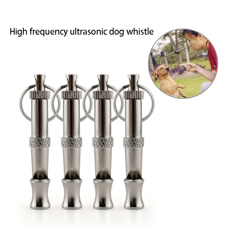 Silbato para perros para dejar de ladrar, Control de ladridos para entrenamiento de perros, silbato disuasorio, entrenamiento ajustable para cachorros - imagen 2