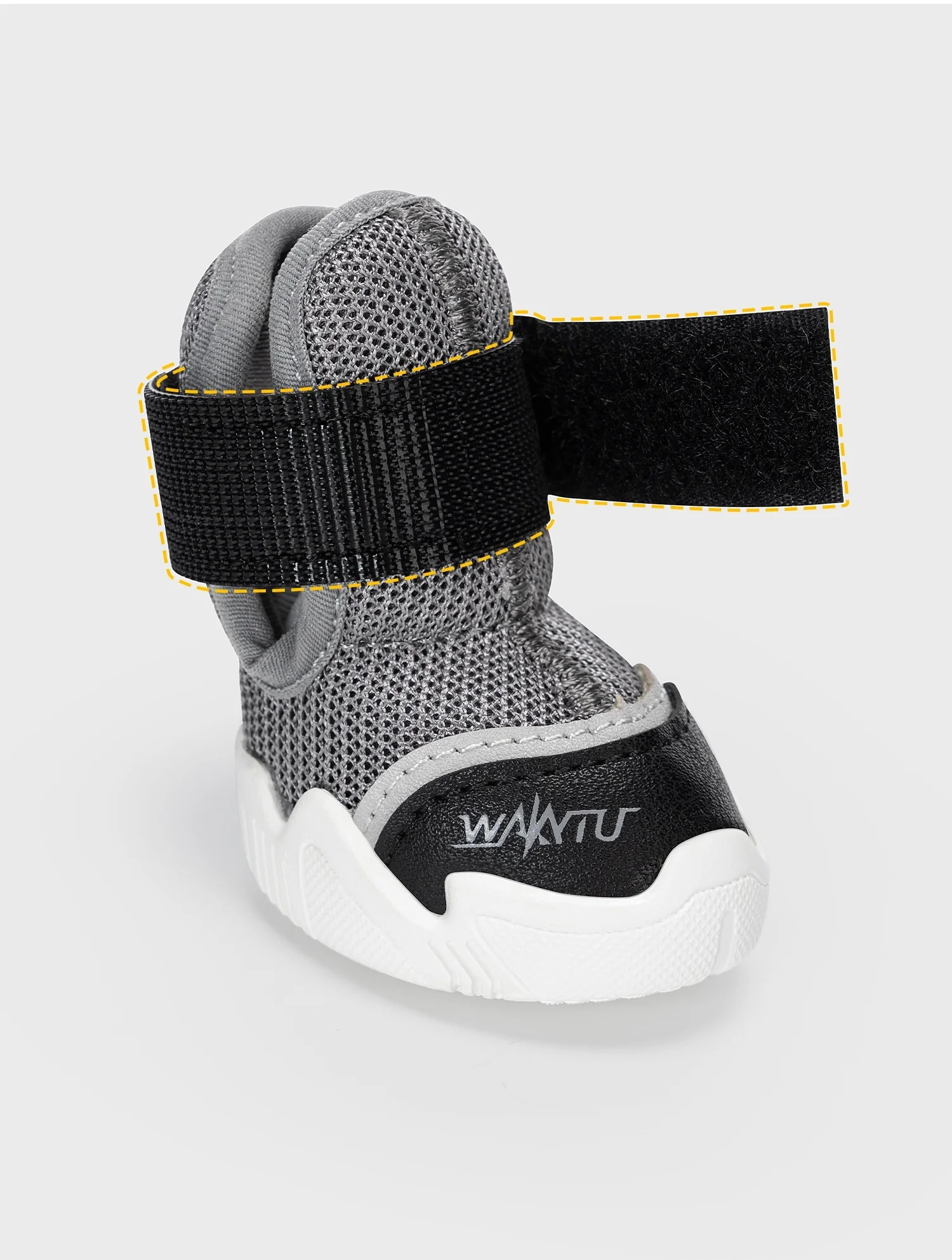 Zapatos para perro transpirables velcro ajustable suela antideslizante - imagen 3