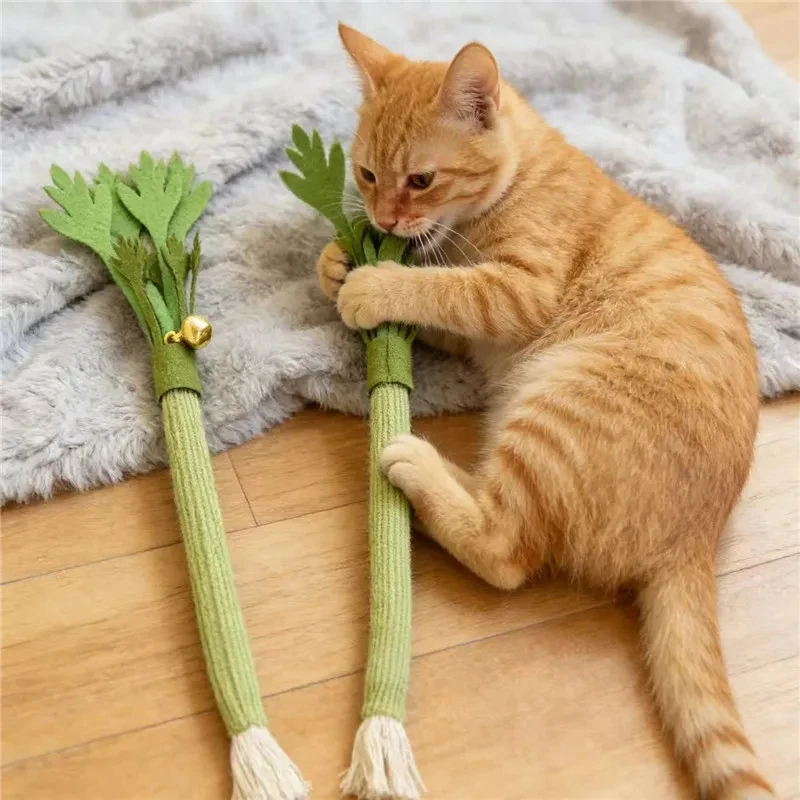 Juguetes para gatos masticables catnip interactivos sonido dentales - imagen 3