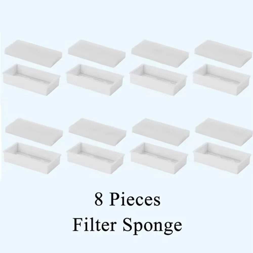 8 pcs filter ponge