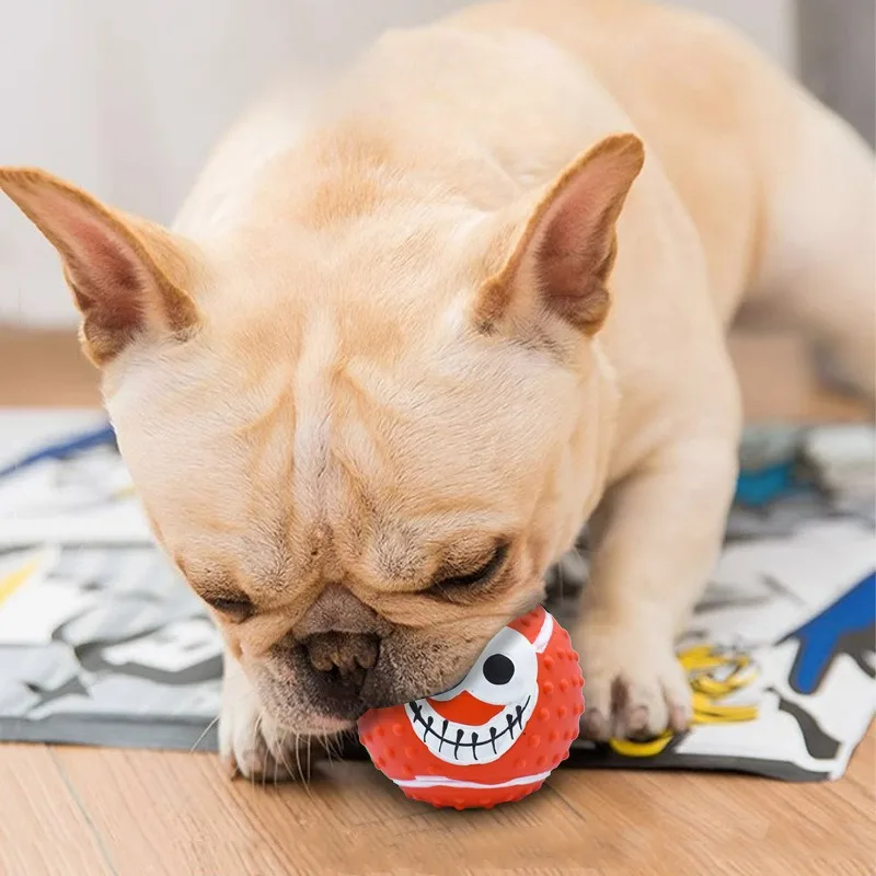 Juguetes de látex para perros, pelotas de entrenamiento de Rugby, suministros interactivos de molienda de dientes resistentes al masticable, productos de juego para lanzar mascotas