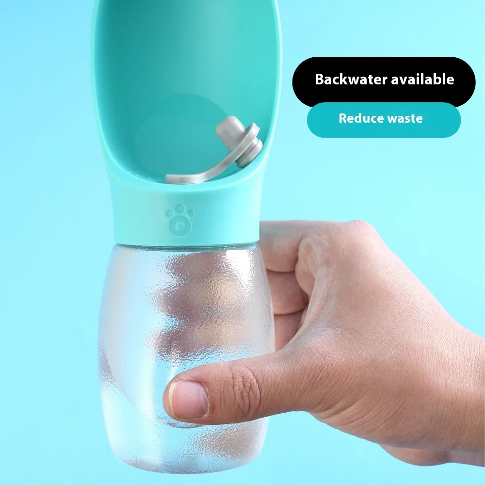 Botella de agua portátil para perros, dispensador de agua de viaje para mascotas de gran capacidad, taza de agua ligera a prueba de fugas para exteriores para perros y gatos - imagen 2