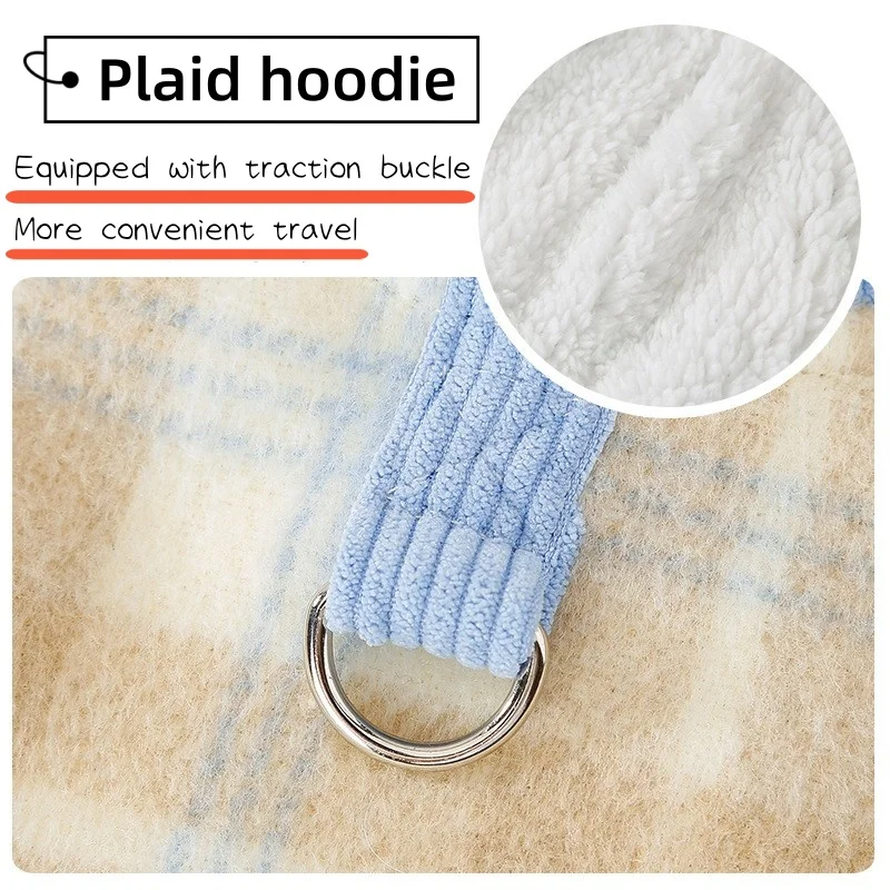 Abrigo para perros y gatos, ropa para perros, sudaderas con capucha, disfraces cálidos para cachorros, chaleco para gatos a la moda, chaqueta, abrigo para gatos de invierno, sudaderas con capucha, ropa para perros Chihuahua - imagen 5