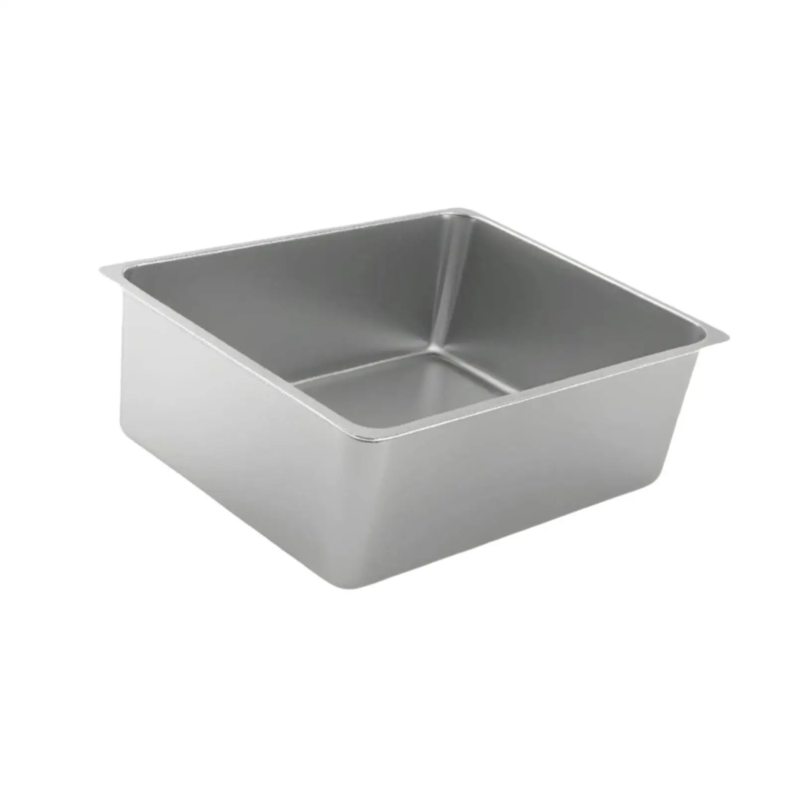 Caja de arena para gatos, sartén para comida de Catering, inodoro para gatos, orinal abierto de cara alta para gatitos - imagen 2