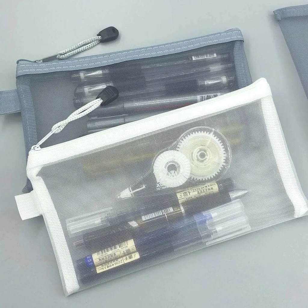 Bolsa de malla transparente con cremallera para gatos y perros - imagen 4
