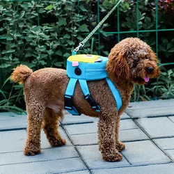 Mochila transportín para gatos y perros con bolsillo snacks