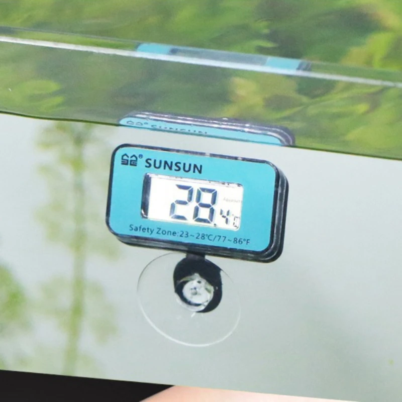 Termómetros de acuario, termómetro de agua de cristal líquido para peces, termómetro para peces tropicales, instrumento electrónico de temperatura - imagen 5