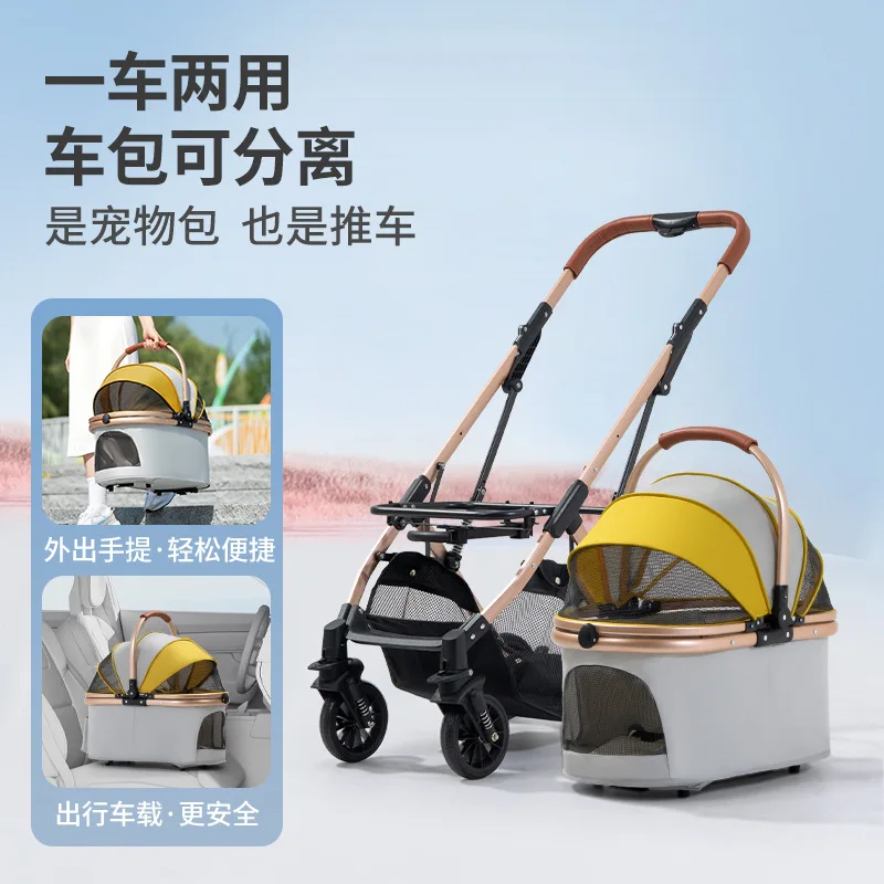 Transportín para perros pequeños y medianos – plegable portátil - imagen 3