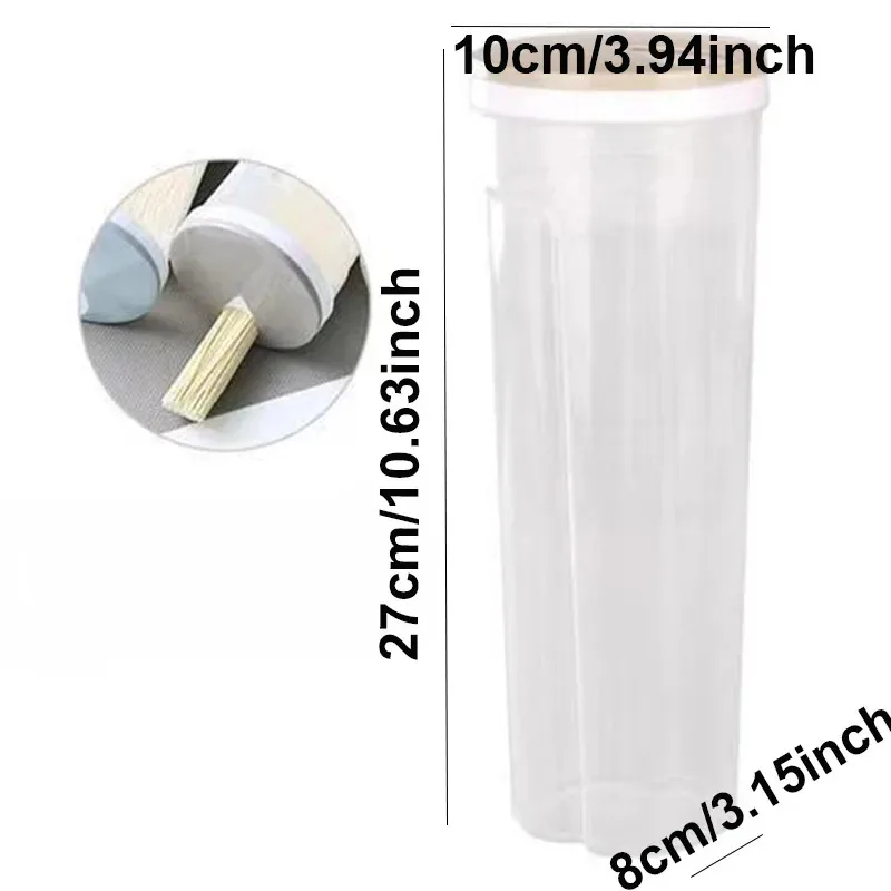 Contenedor de almacenamiento de alimentos para mascotas, lata dividida cuantitativa sellada, plástico de calidad alimentaria para frescura de alimentos para perros y gatos, alimentación esencial para mascotas - imagen 3