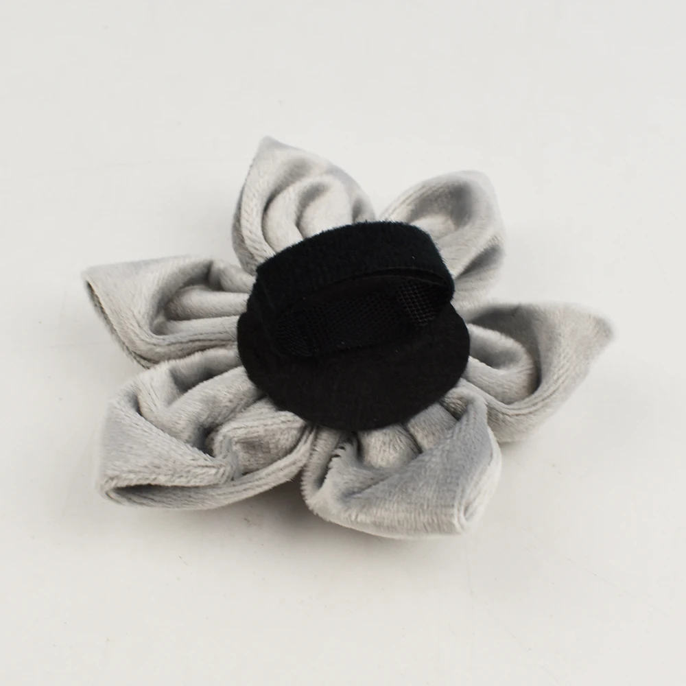 personalized dog collar harness leash set custom Engraved Nameplate premium dog collars Velvet 47 - imagen 5