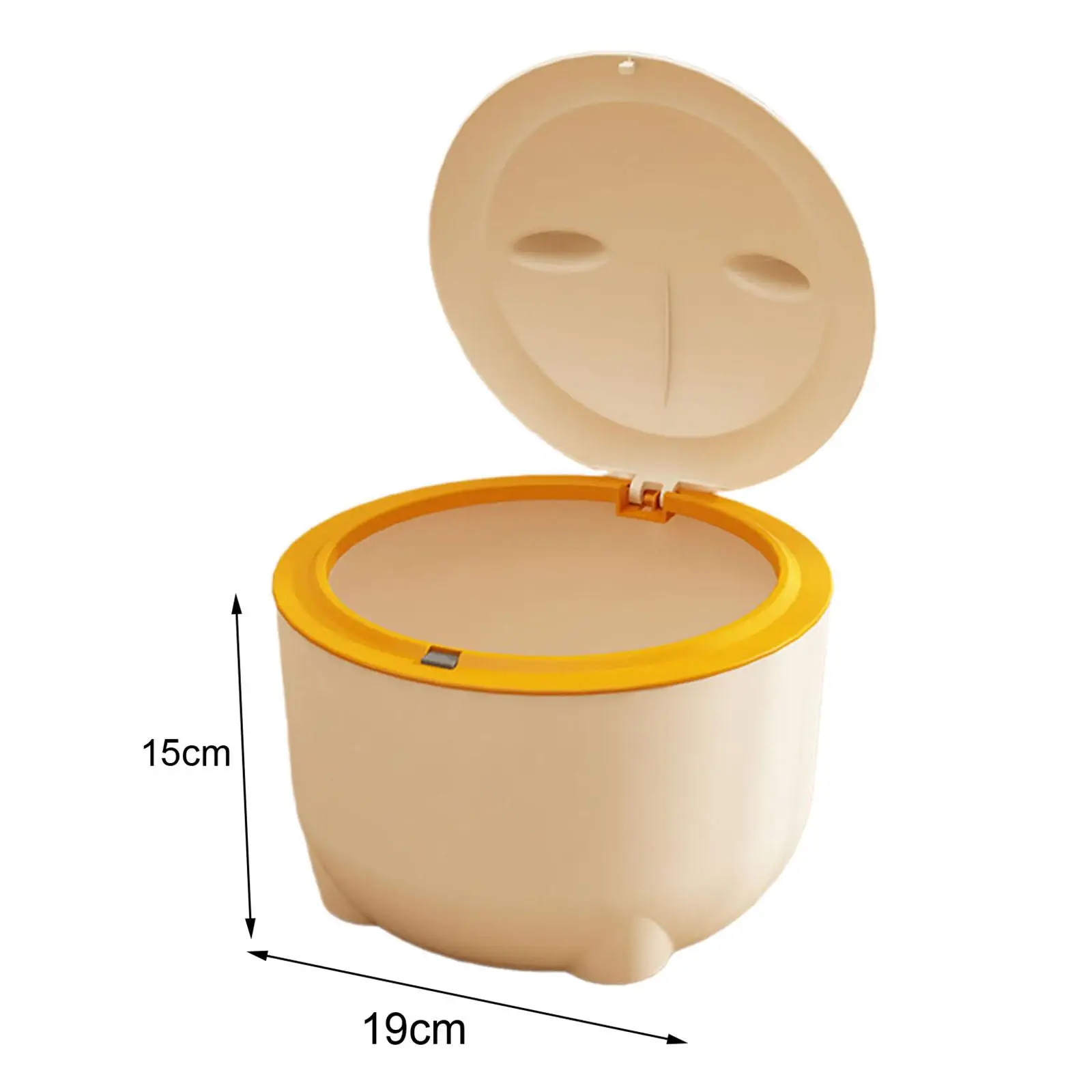 Cat Litter Trash Can with Lid Trash Container Kitten Potty Cat Litter Tray for Indoor Cats Small Animals Pet Accessories Cat Litter Trash Can with Lid Trash Container Kitten Potty Cat Litter Tray for Indoor Cats Small Animals Pet Accessories