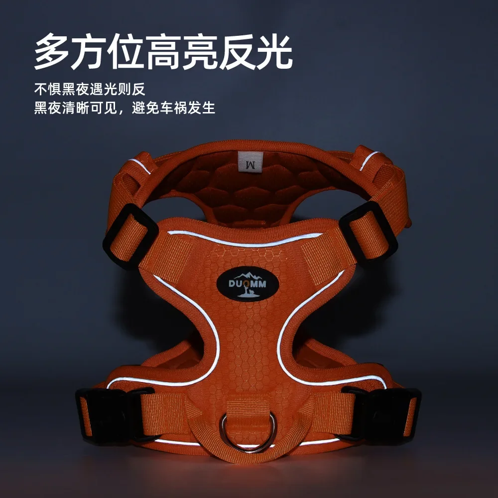 Nuevo Correa para perro, masaje suave, pecho para perro, espalda, reflectante, transpirable, antiexplosión, correa para el pecho para mascotas, productos para mascotas - imagen 5