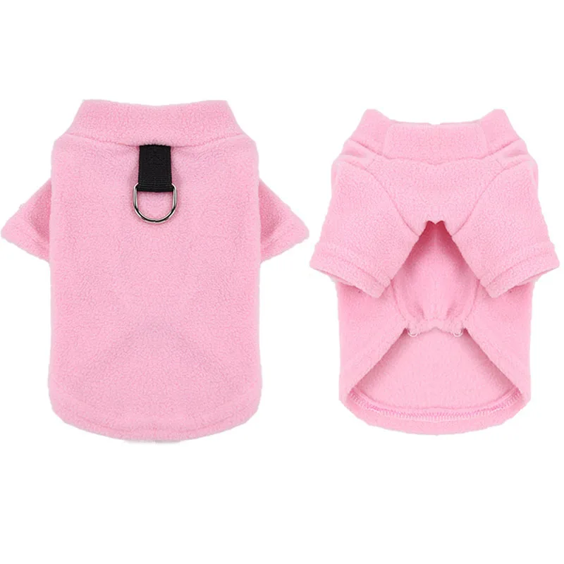 Sudadera lana con capucha para perros pequeños – Ropa de invierno - imagen 2