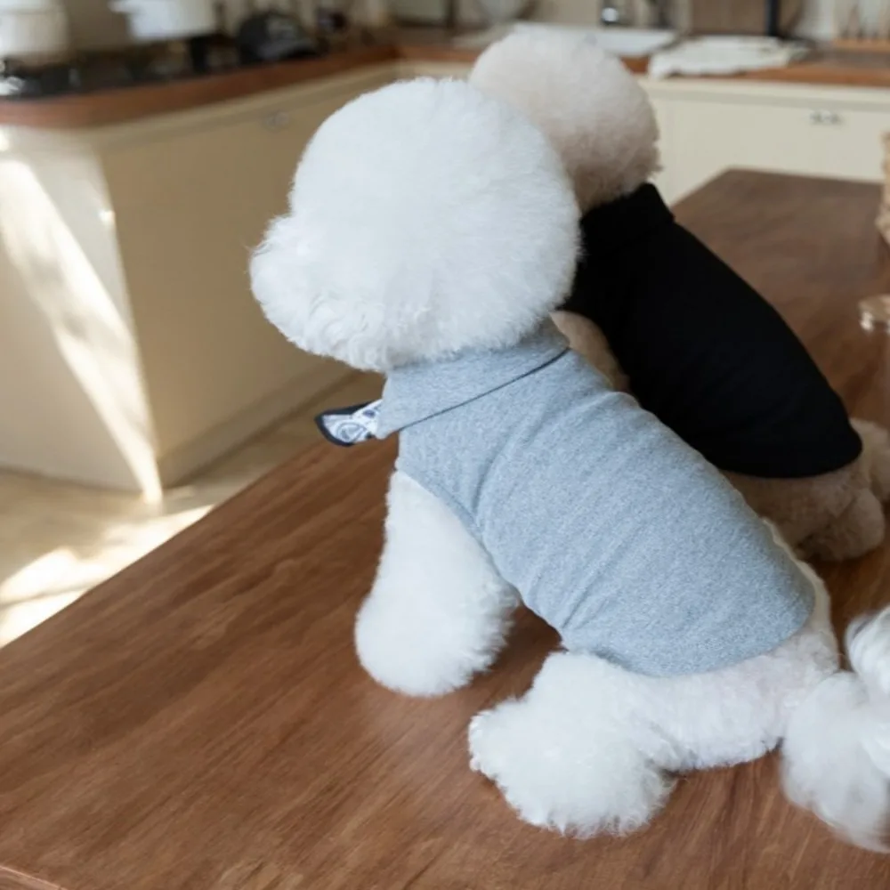 Chaleco invierno perro pequeño con bufanda térmica – Suéter abrigado - imagen 2