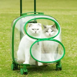 Transportín ligero y transpirable para perros y gatos