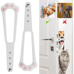 Pestillo puerta ajustable para gatos; correa disuasoria contra perros
