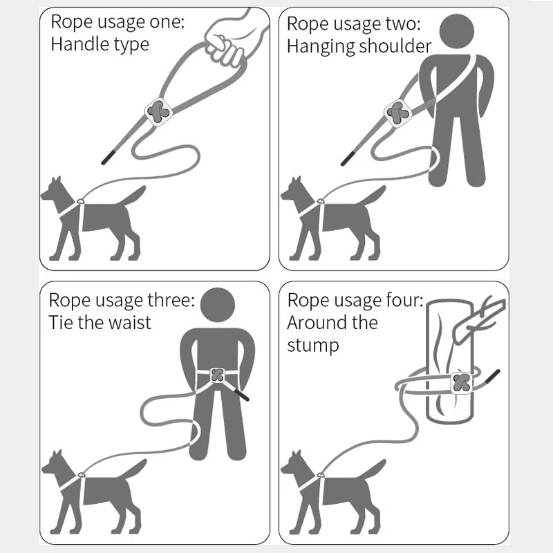 Conjunto de arnés ajustable para mascotas, correa reflectante y transpirable para caminar al aire libre, accesorios para perros pequeños y medianos - imagen 5