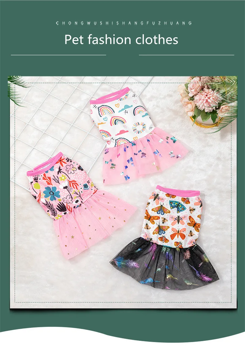 Conjunto de verano para gato