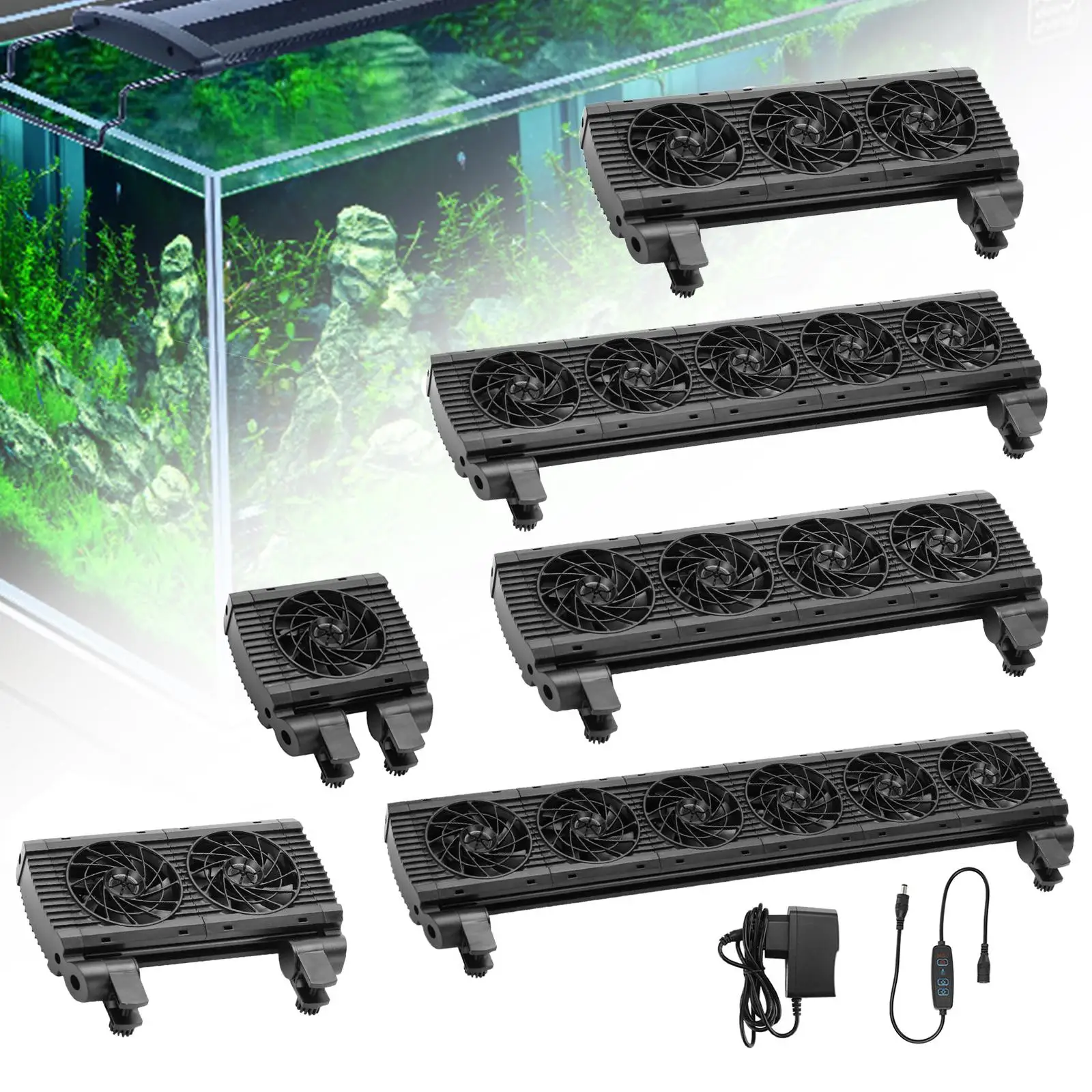 Aquarium Chiller Cooling System Fish Tank Fan for Salt Fresh Water