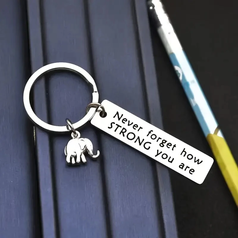 Llavero elefante acero inoxidable para dueños de mascotas - imagen 5
