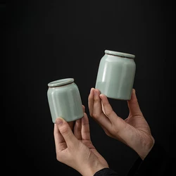 Urna ceramica para mascotas - mini recuerdo para cenizas de perro