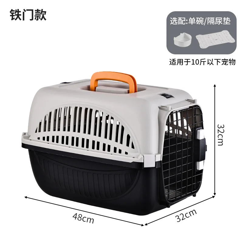 Transportín de viaje para gatos y perros – Ligero y transpirable
