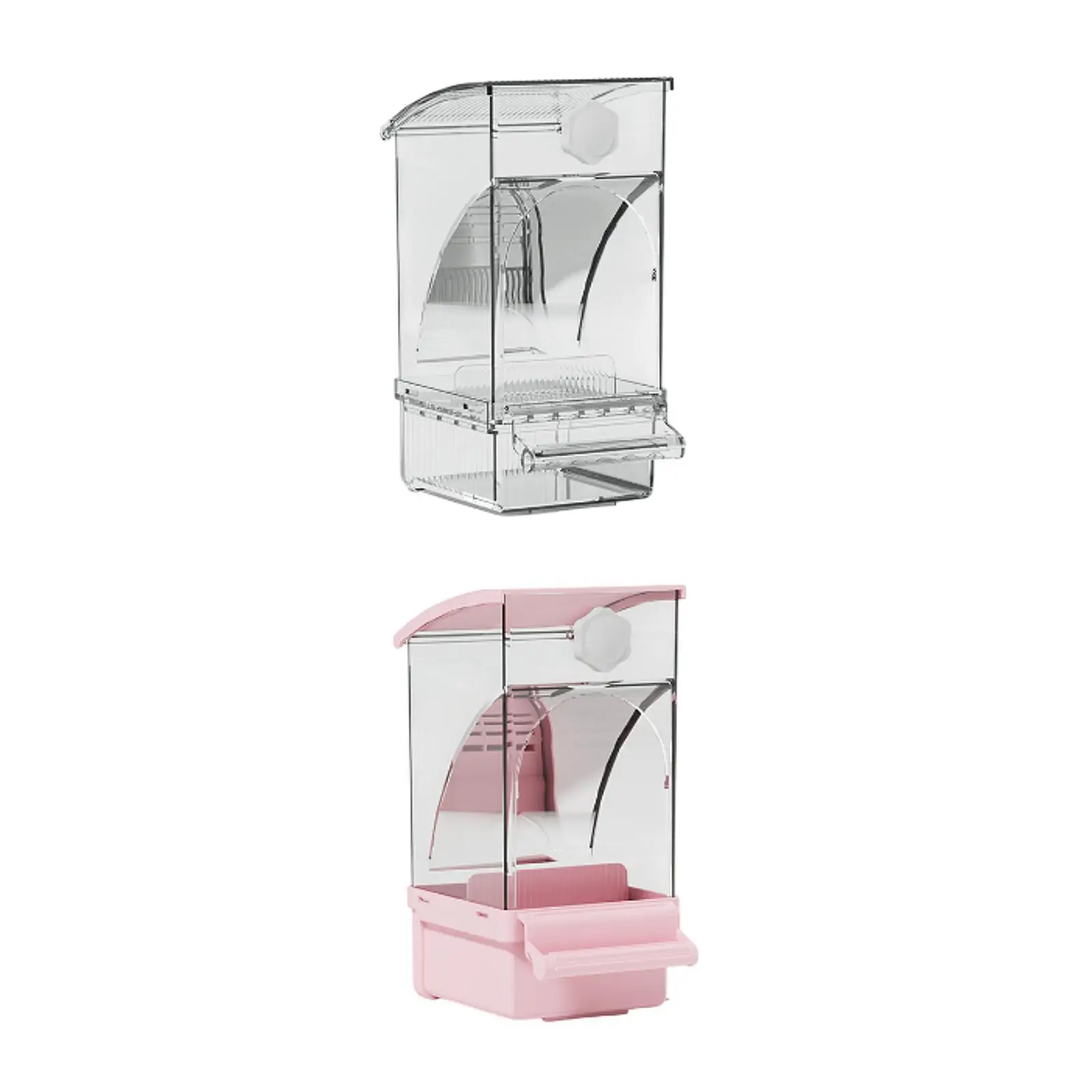 Automatic Bird Feeder Bird Cage Feeder for Birds Lovebirds Canary