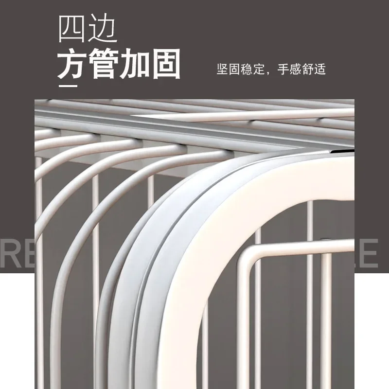 Jaula para mascotas Villa para gatos de doble capa Jaula de hierro Villa Casa para mascotas Nido para gatos Marco de escalada - imagen 4