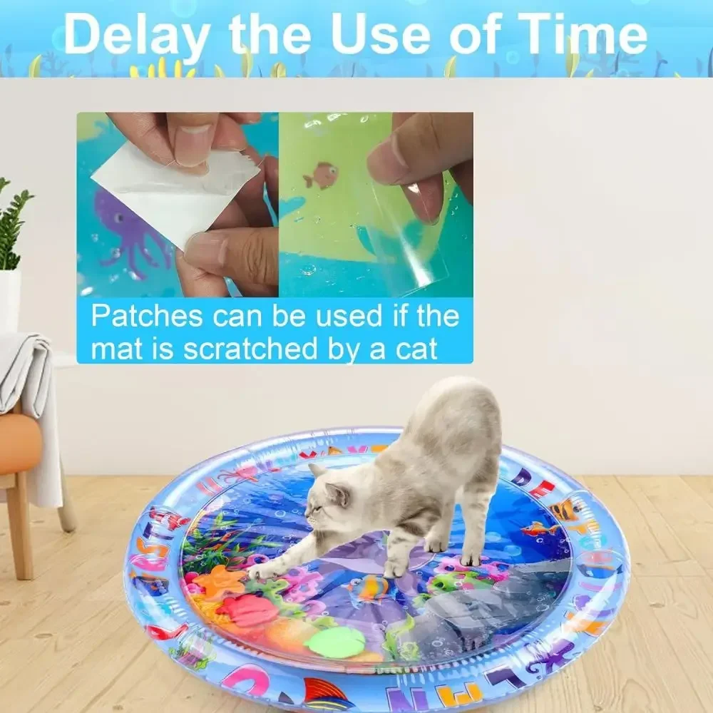 Cama de agua refrescante para mascotas, cojín de hielo, alfombrilla cuadrada para dormir para cachorros, perros y gatos, Perrera de alta calidad - imagen 5