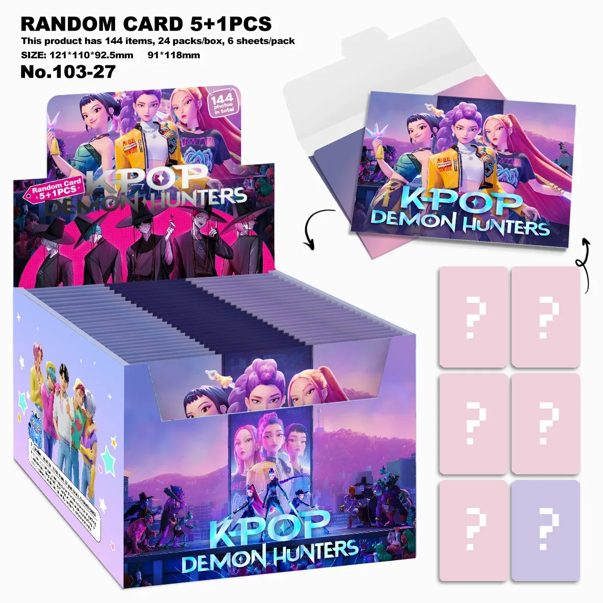 random 4pack(24pcs)