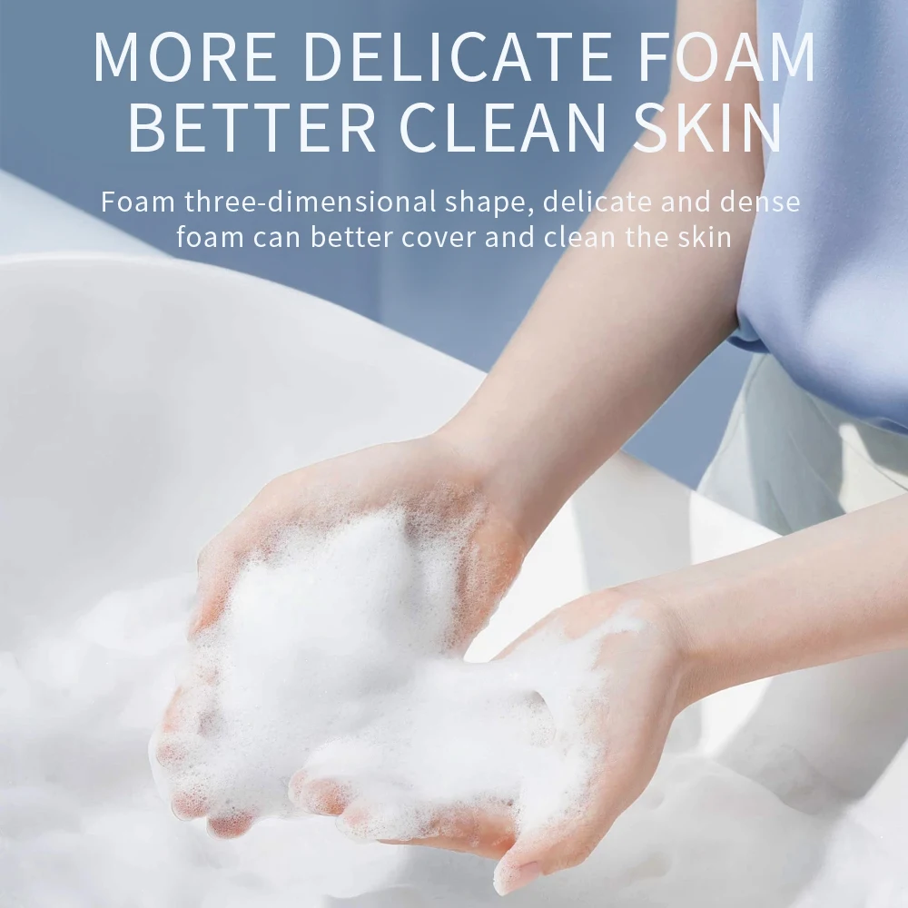 Dispensador automático de jabón, dispensador de lavado de manos recargable por USB, dispensador de jabón de inducción líquida de espuma, lavadora de manos sin contacto - imagen 4