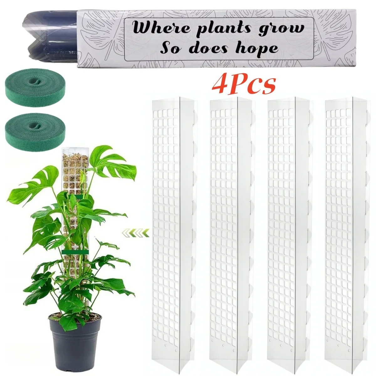 4Pcs-Moss Pole