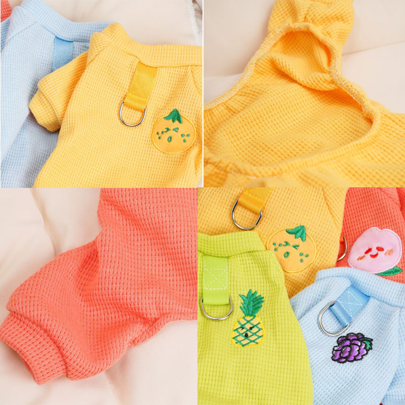 Pijama Frutas - Comparación