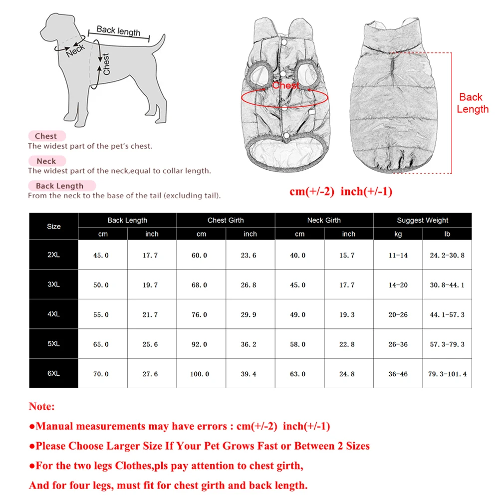 Chaqueta impermeable reversible para perros medianos y grandes - imagen 5