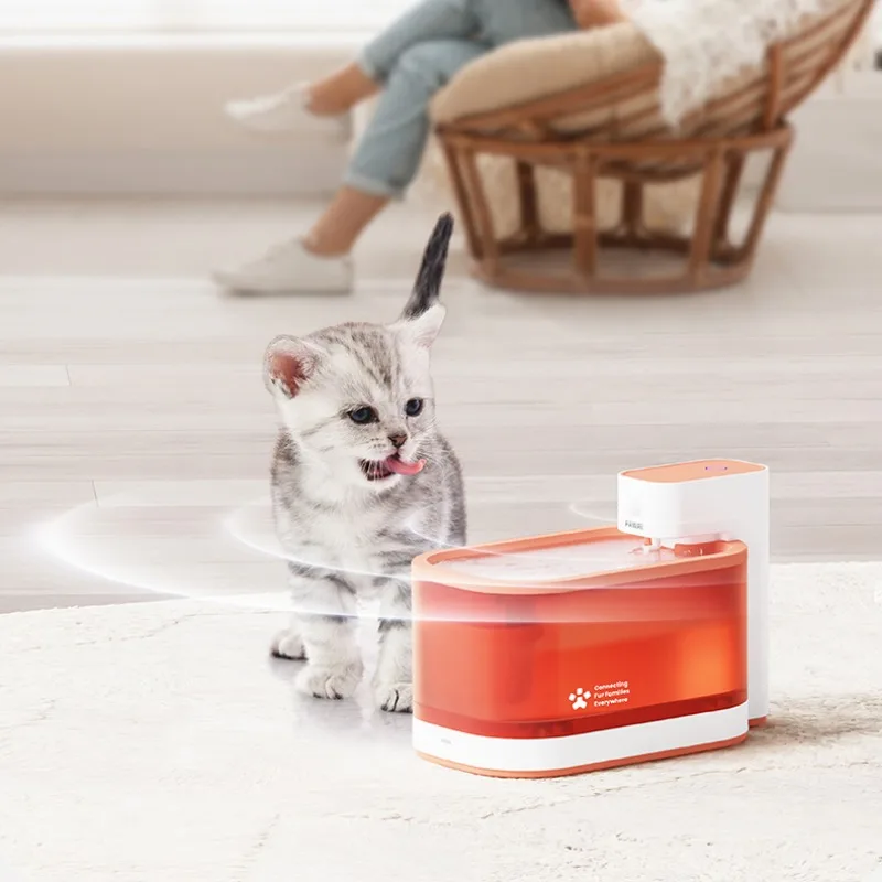 Filtros de repuesto para motor de fuente de agua para gatos, filtro de fuente de plástico para gatos, suministros de alimentación y riego inalámbricos, productos para mascotas - imagen 4