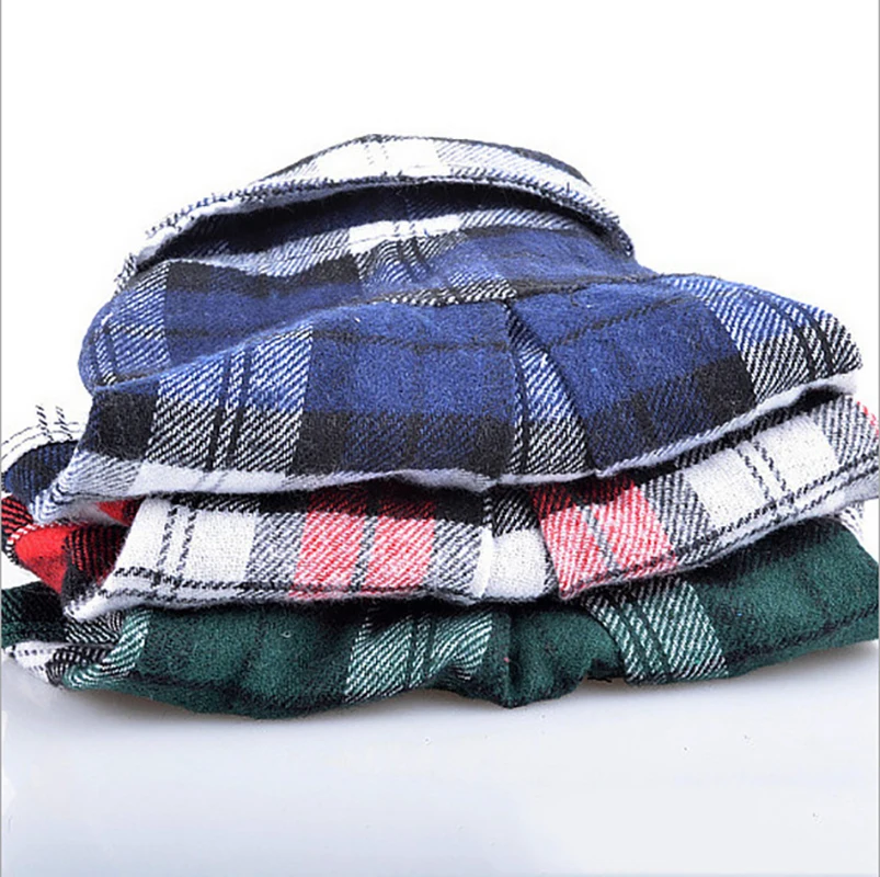 Ropa para mascotas, traje de camisa a rayas a cuadros para perros, vestido de boda, abrigo para cachorros, oso de peluche, Chaleco de Pomerania, disfraz para mascotas pequeñas y medianas para perros y gatos - imagen 4