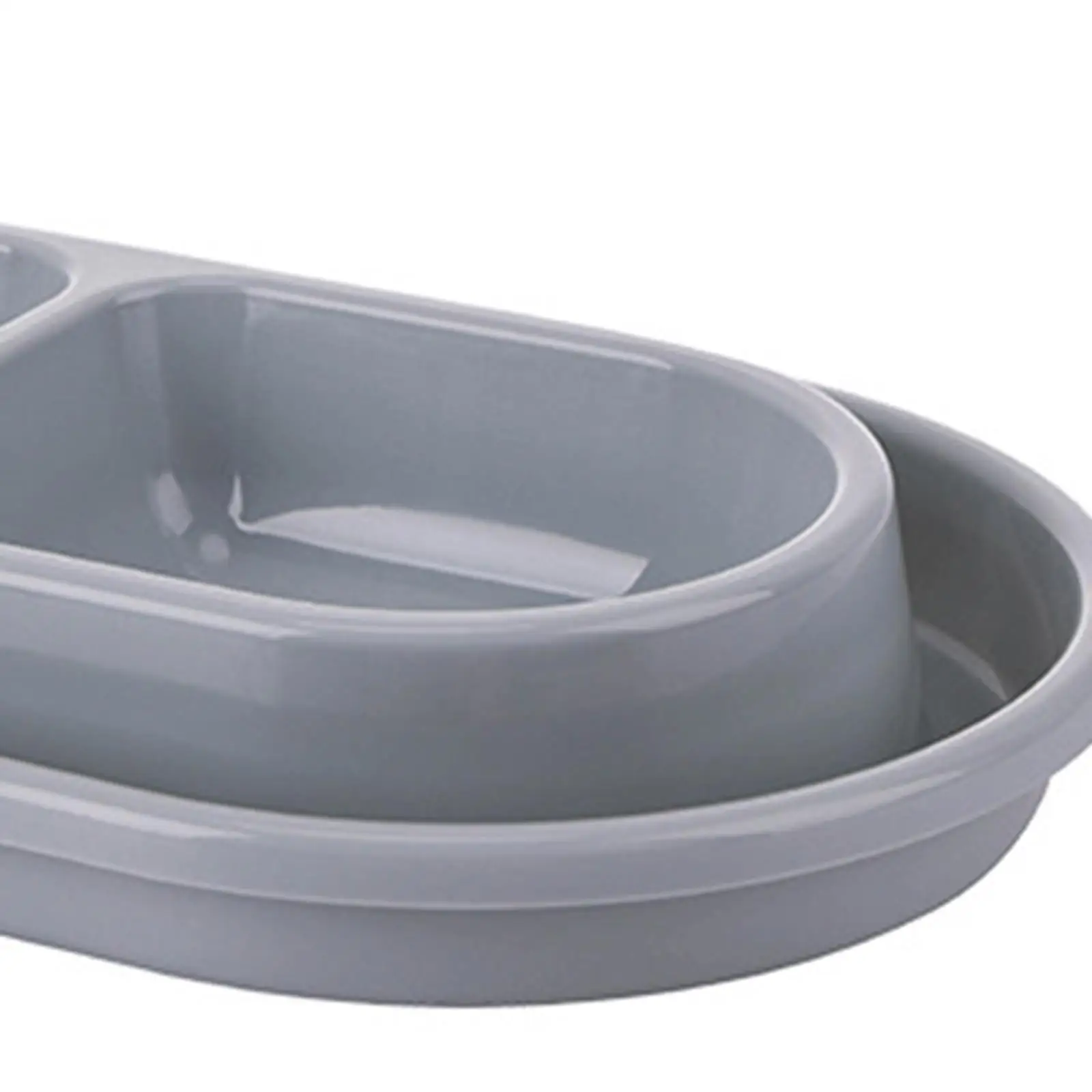 Cat Bowls for Food and Water AntiSlip Ants Away Easy to Clean Cat Feeder