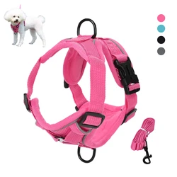 Arnés táctico reflectante para perro pequeño Pug