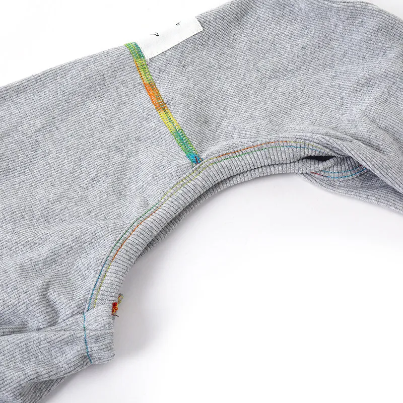 Mono algodón gris cuello alto para galgo y whippet – primavera otoño - imagen 4