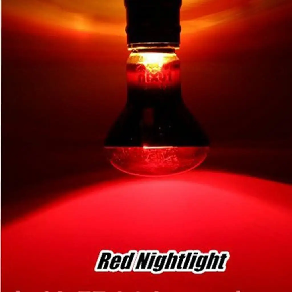 PetsOla Tortoise Reptile Vivarium Heating Light Beneficial UVA Nightlight Lamp 40W-100W