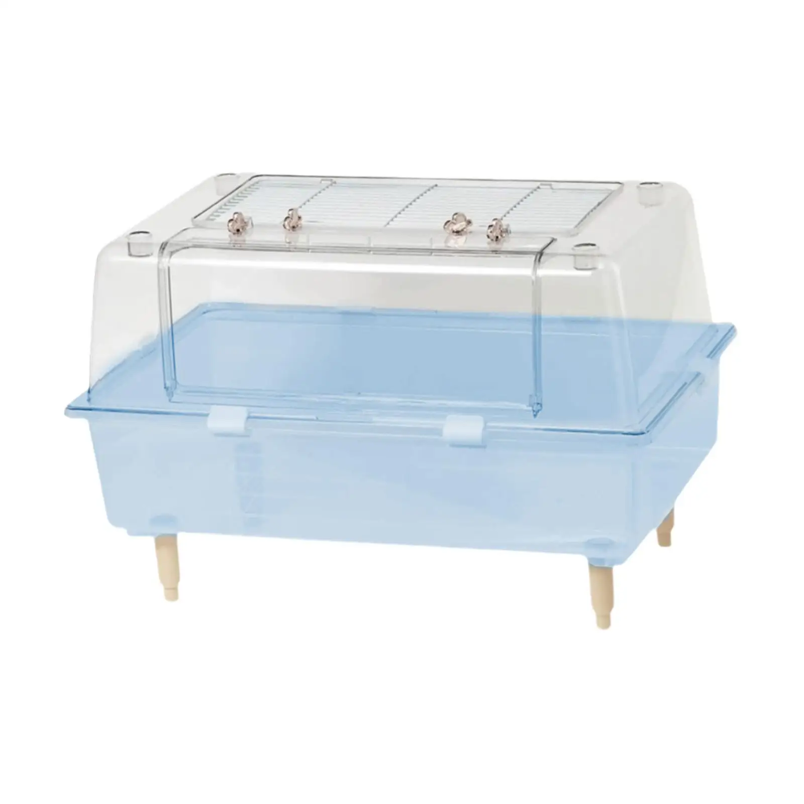 Transparent Hamster Cage Mice and Rat Habitat Small Animal Cage Hamster House Small Animals