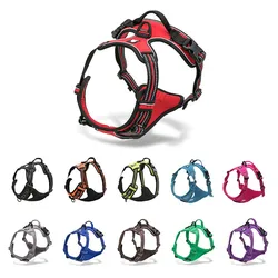 Arnés para perros ajustable reflectante: pequeños, medianos y grandes