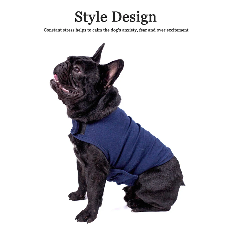 Chaleco deportivo antiansiedad para perro, chaqueta suave de descompresión, paquete de sedación, alivia la ansiedad y la emoción - imagen 4