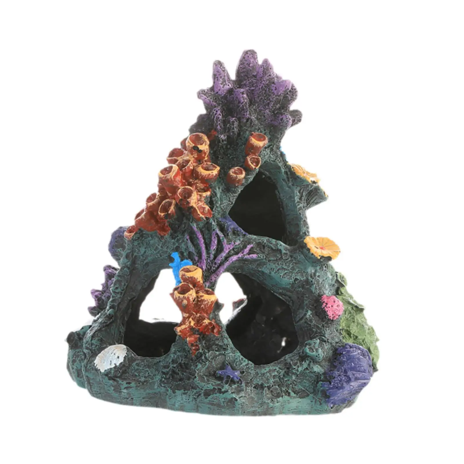 Resin Aquarium Coral Cave Plants Supplies Landscape Decor Fish Tank Ornament Resin Aquarium Coral Cave Plants Supplies Landscape Decor Fish Tank Ornament