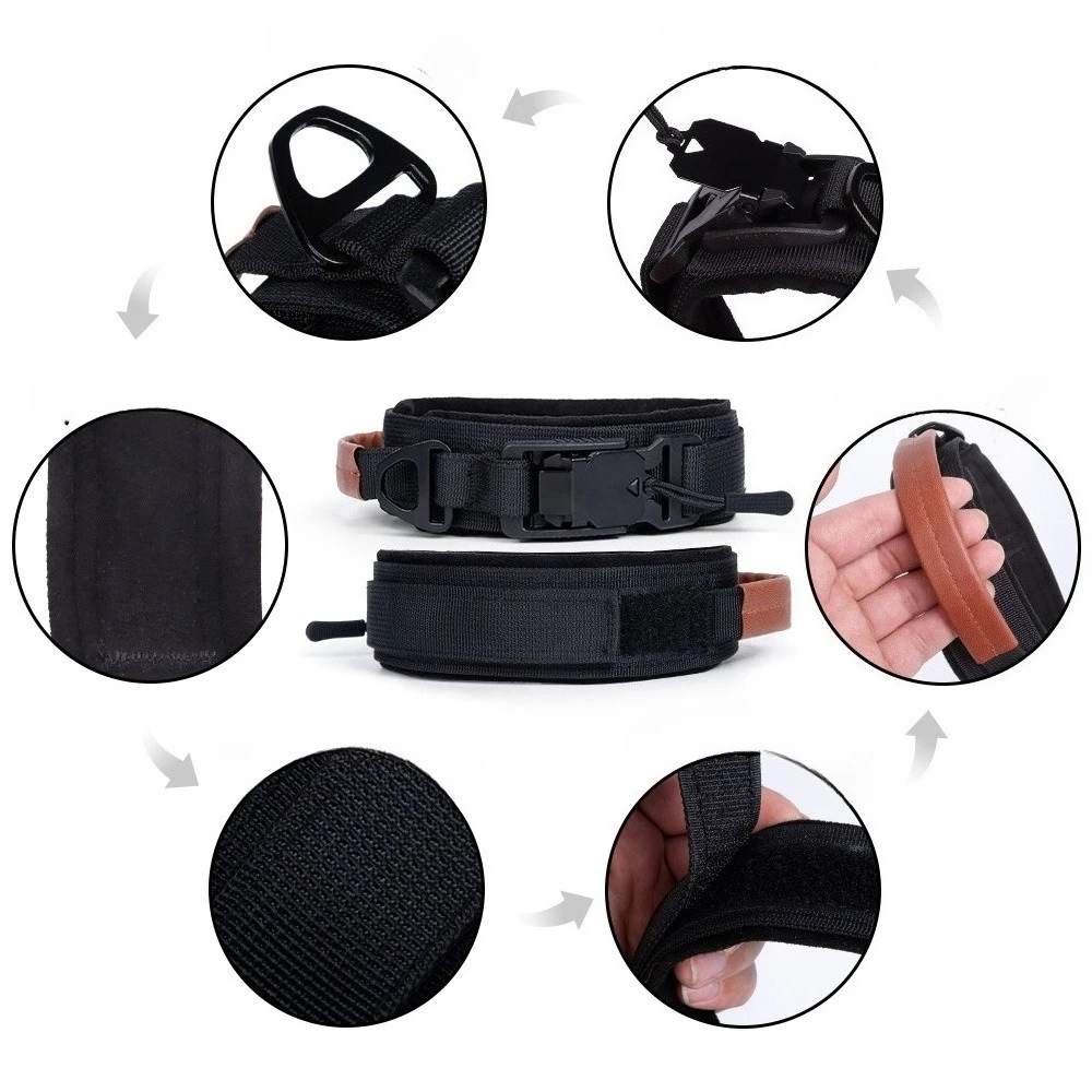 Collar táctico ajustable perro mediano grande – Paseo y entrenamiento - imagen 4